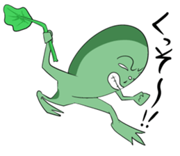 A word of the frog boy sticker #4353040