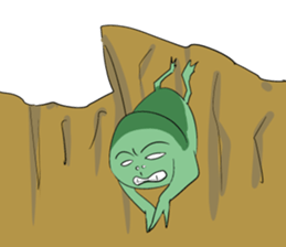 A word of the frog boy sticker #4353042