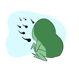 A word of the frog boy sticker #4353047
