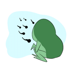 A word of the frog boy sticker #4353047