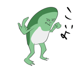 A word of the frog boy sticker #4353048