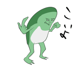 A word of the frog boy sticker #4353048