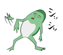 A word of the frog boy sticker #4353052