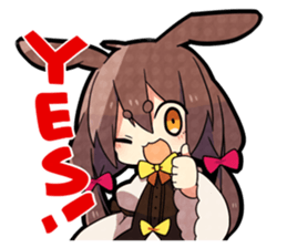 MAKA Ron of rabbit sticker #4353096