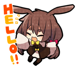 MAKA Ron of rabbit sticker #4353098