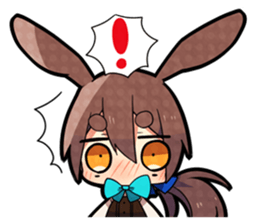 MAKA Ron of rabbit sticker #4353100