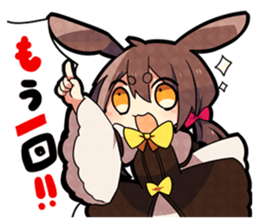 MAKA Ron of rabbit sticker #4353104