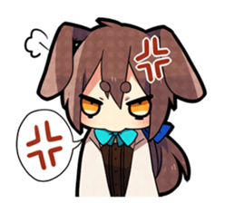 MAKA Ron of rabbit sticker #4353105