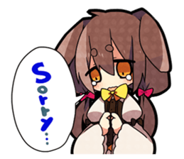 MAKA Ron of rabbit sticker #4353109