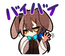MAKA Ron of rabbit sticker #4353113