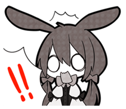 MAKA Ron of rabbit sticker #4353115