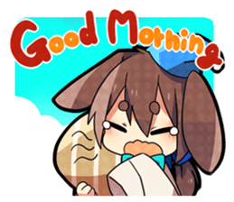 MAKA Ron of rabbit sticker #4353116