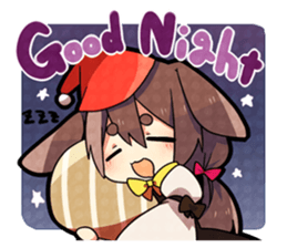 MAKA Ron of rabbit sticker #4353117