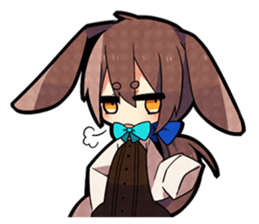 MAKA Ron of rabbit sticker #4353118