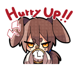 MAKA Ron of rabbit sticker #4353124