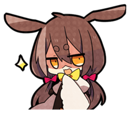 MAKA Ron of rabbit sticker #4353127