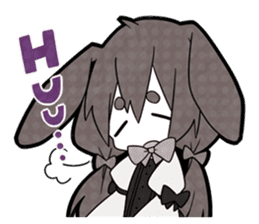 MAKA Ron of rabbit sticker #4353130