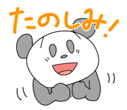 Panda's daily talks sticker #4353860
