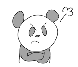 Panda's daily talks sticker #4353870