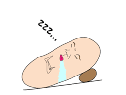 skin color Sticker. sticker #4354046