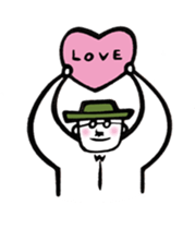 Warm fuzzy Uncle sticker #4354121