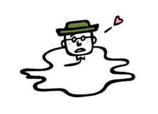 Warm fuzzy Uncle sticker #4354131