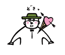 Warm fuzzy Uncle sticker #4354133