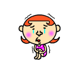 sister and youngster sticker #4354966