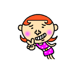 sister and youngster sticker #4354967