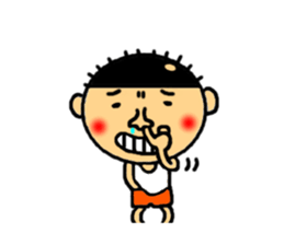 sister and youngster sticker #4354971