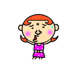 sister and youngster sticker #4354972