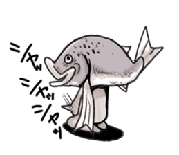 Masuosan fish sticker sticker #4355438