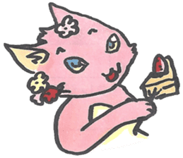 cherry cat collecton 2 a trip to guam sticker #4355443