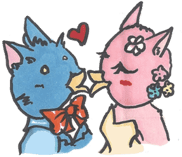 cherry cat collecton 2 a trip to guam sticker #4355447