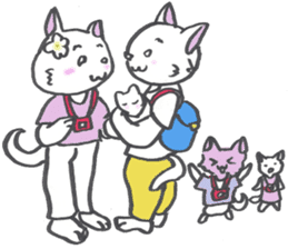 cherry cat collecton 2 a trip to guam sticker #4355455