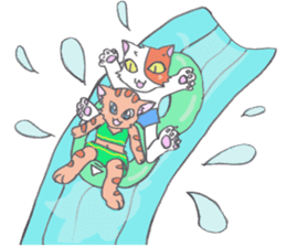 cherry cat collecton 2 a trip to guam sticker #4355460