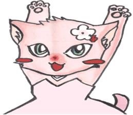 cherry cat collecton 2 a trip to guam sticker #4355466