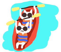 cherry cat collecton 2 a trip to guam sticker #4355472