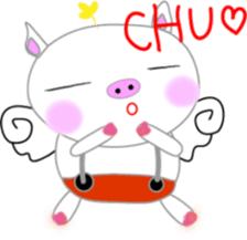 Pigs want to fly sticker #4356444