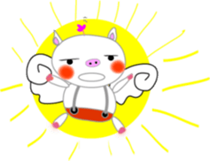 Pigs want to fly sticker #4356445