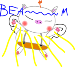 Pigs want to fly sticker #4356468