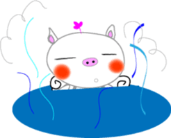 Pigs want to fly sticker #4356478