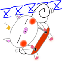 Pigs want to fly sticker #4356479