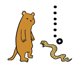Forest of a mongoose sticker #4356593
