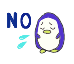 Penguin, his girlfriend and his friends sticker #4356601