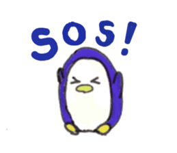 Penguin, his girlfriend and his friends sticker #4356603