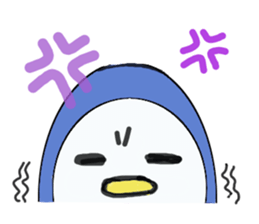 Penguin, his girlfriend and his friends sticker #4356624