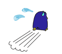 Penguin, his girlfriend and his friends sticker #4356626