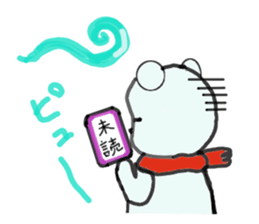 Penguin, his girlfriend and his friends sticker #4356636