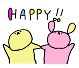 Full Moon Rabbit sticker #4356909